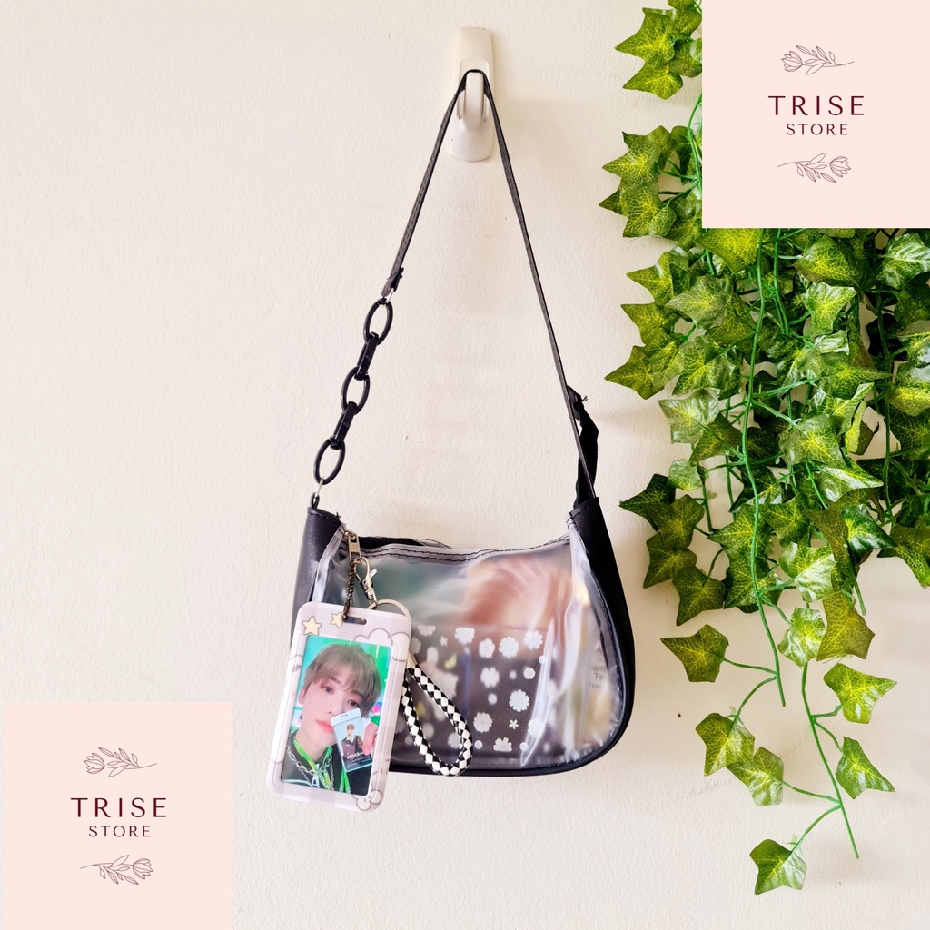 Tas Konser Transparant PVC Bag [WARNA DIKIRIM RANDOM]