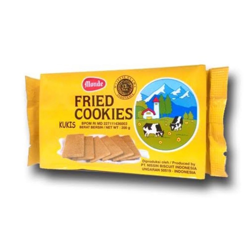 

MONDE FRIED COOKIES 200gr