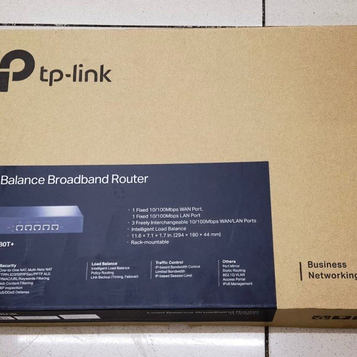 TPLINK Load Balance Broadband Router TL-R480T+
