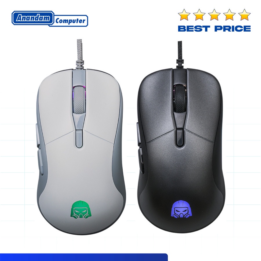 DA Mouse Gaming Terra Digital Alliance - White Grey