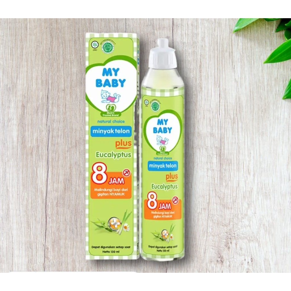 minyak telon my baby 150ml termurah promo Longer Protection eucalyptus kayu putih anti nyamuk