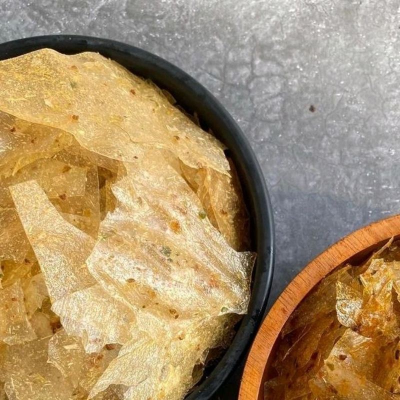 

Keripik kaca gurih pedas daun jeruk 500gr