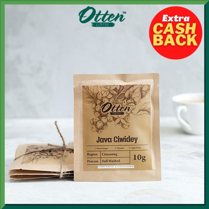 

Drip Coffee 10g Arabica Java Ciwidey (4 Sachet)