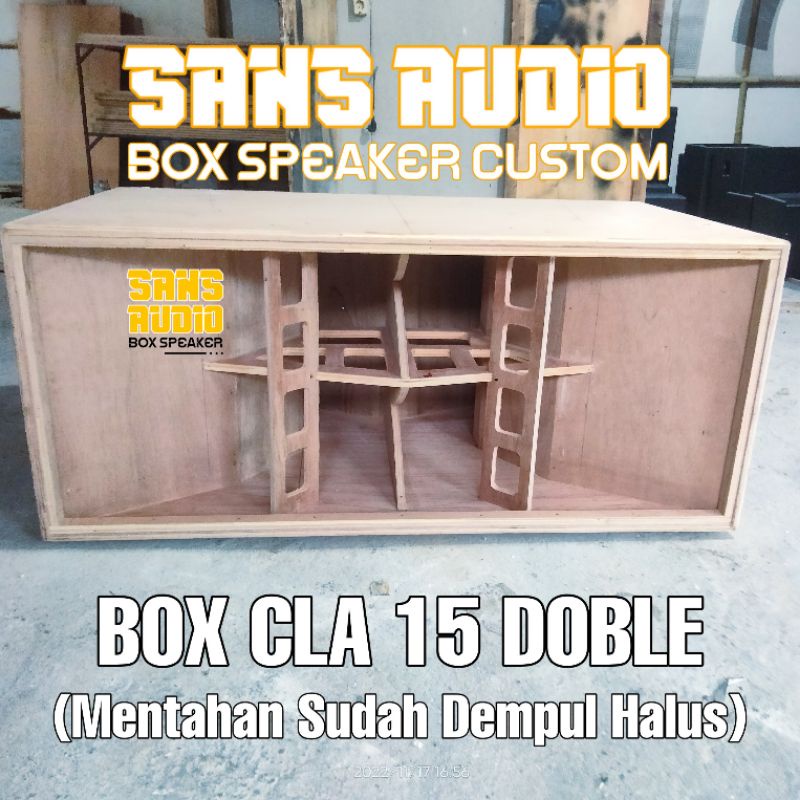 Box speaker cla 15 inch doble