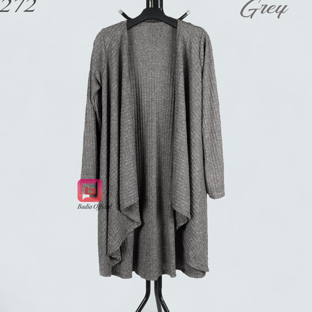 [ART. 206119] cardigan outer rajut lengan panjang long sweater jaket jumbo wanita kardigan bahan tebal premium