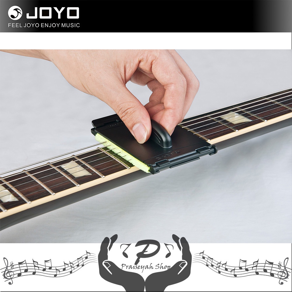 Alat Pembersih Senar Gitar maupun Bass String Scrubber Kain Jepit