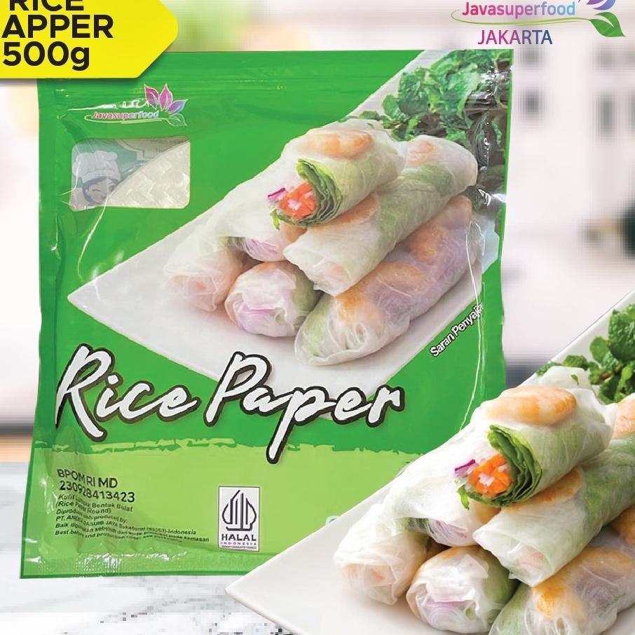 

STAR BRANDS Rice Paper / Banh Trang High Quality Rice Paper 22cm / Kulit Lumpia Vietnam Rice Paper / rice roll spring roll / Salad Wrap gas !!