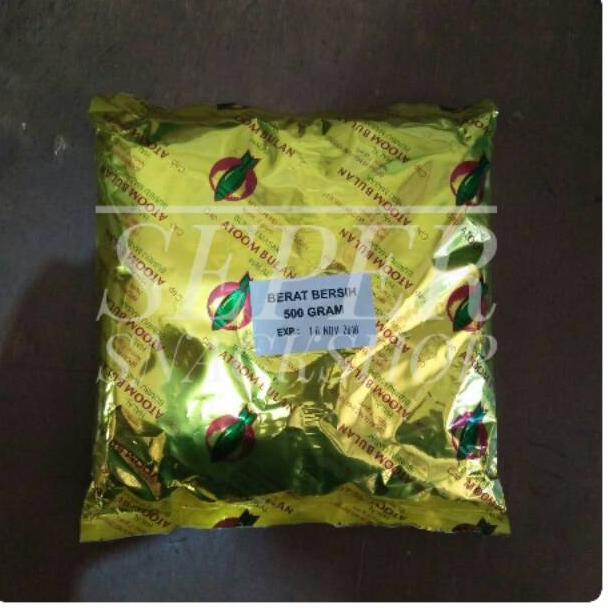 

Kemasan Baru.. BUMBU TABUR INSTANT / BUMBU PENYEDAP / BUMBU MASAKAN SERBA GUNA BUMBU MASAK ATOOM BULAN 500GR 8HL