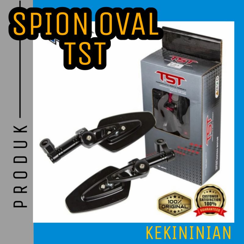 Spion Tomok Oval Oktagon TST PnP Universal Motor Honda Yamaha Vespa Kawasaki Piaggo Dll.