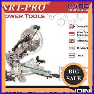 sparepart NRT-PRO 10 inch Miter Saw Sliding with laser - Gergaji Kayu - Aluminium Dorong 1