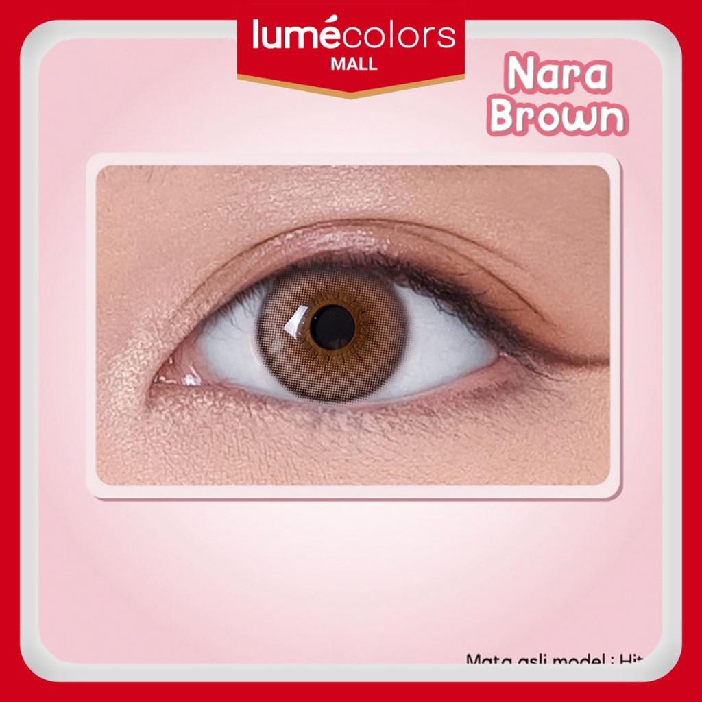 Pink Rabbit Softlens Minus Nara Soflens Brown