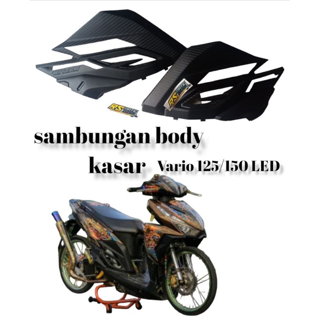COVER SAMBUNGAN BODY KASAR VARIO 125/150 NEW/OLD SEN PISAH/LED HONDA CUSTOM COAK
