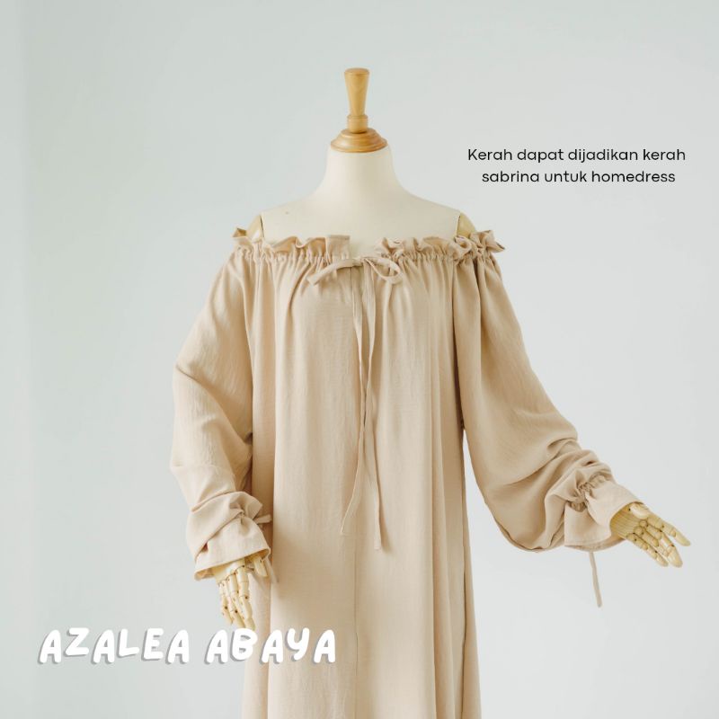 Azalea Abaya Crinkle Busui Bumil Friendly