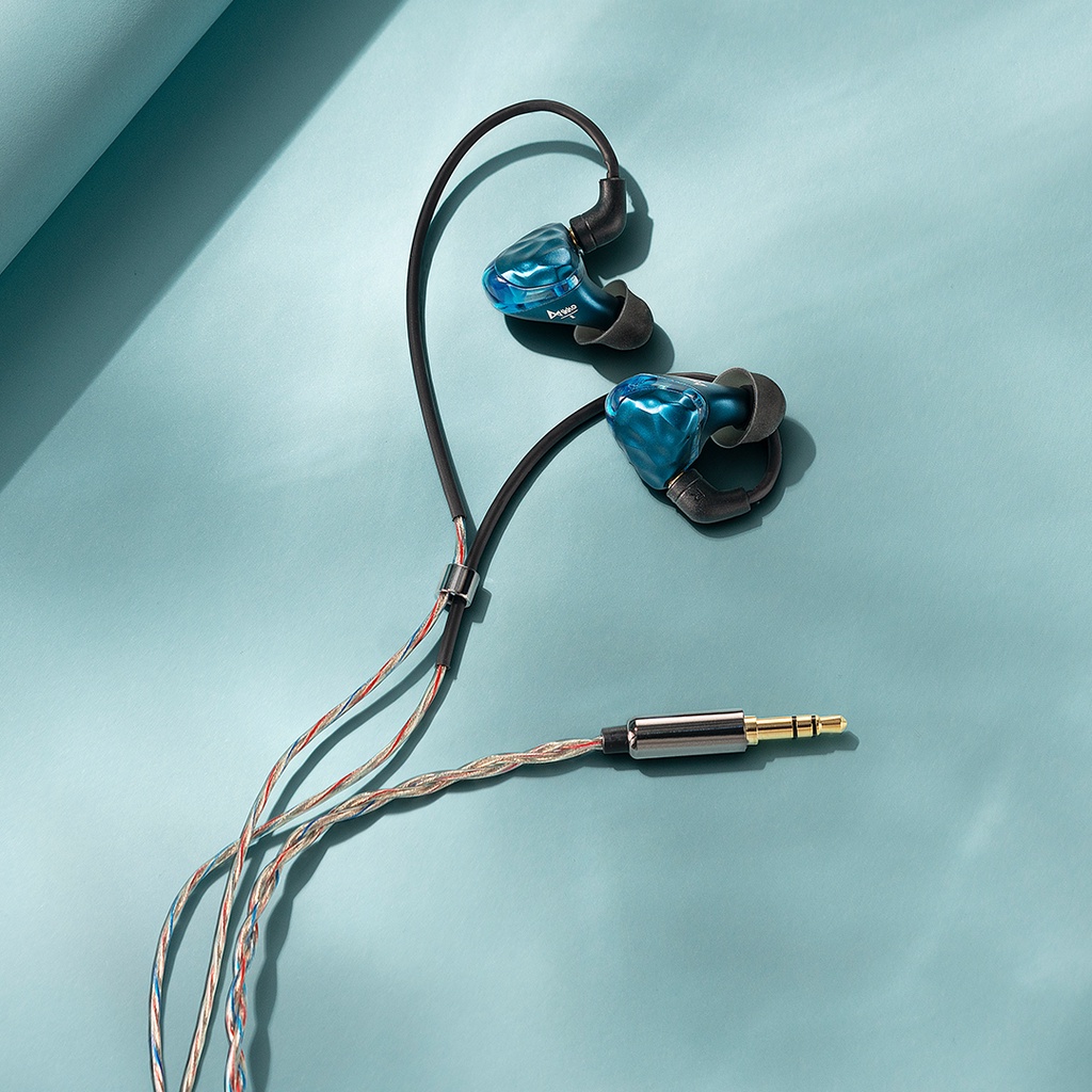 Ikko Permata OH1S IEM Earbud Kabel Headphone HIFI in-Ear Earphone Detachable MMCX High-Fidelity Music Headphone Earset