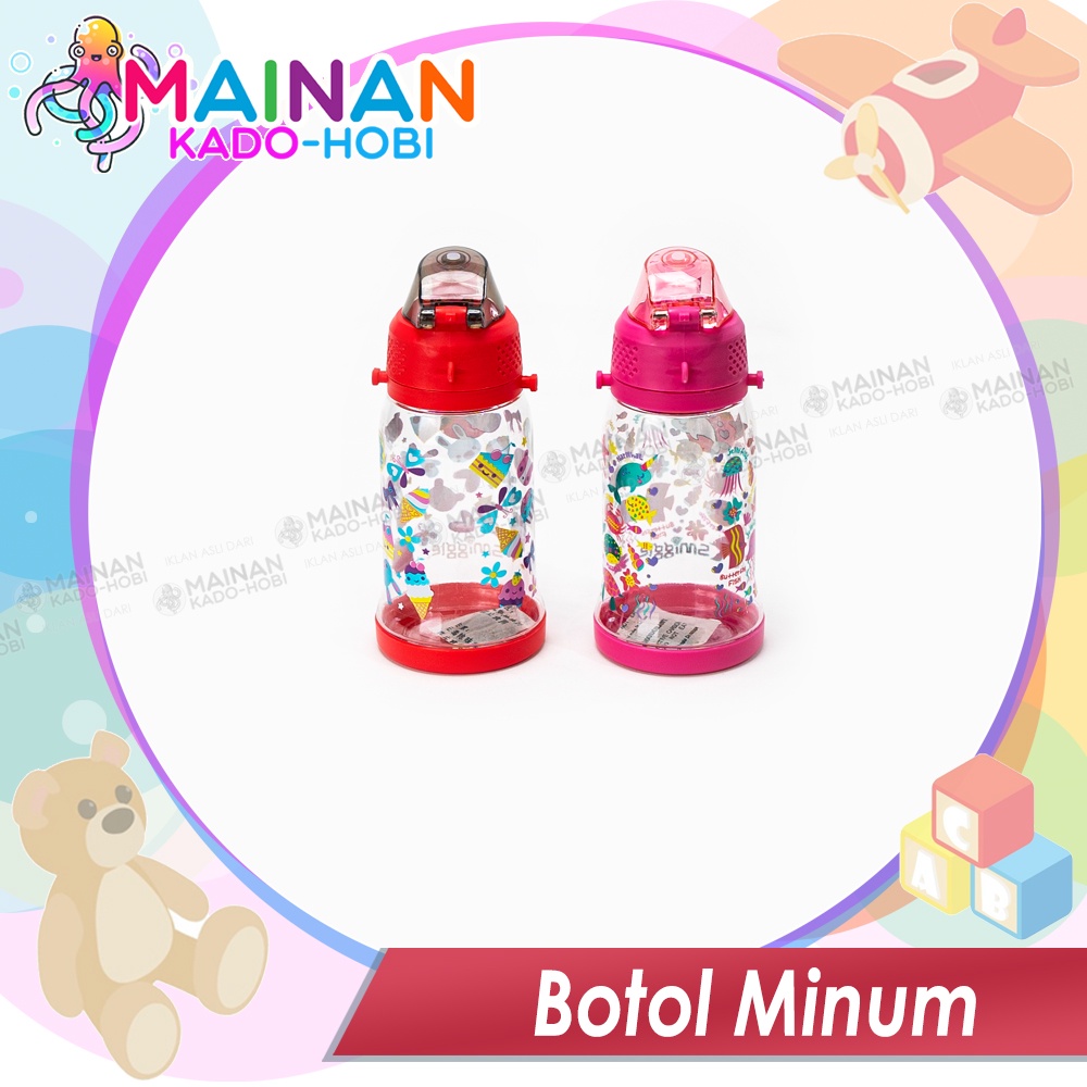 HADIAH BOTOL MINUM ANAK LAKI PEREMPUAN UNISEX KARAKTER LUCU UNIK