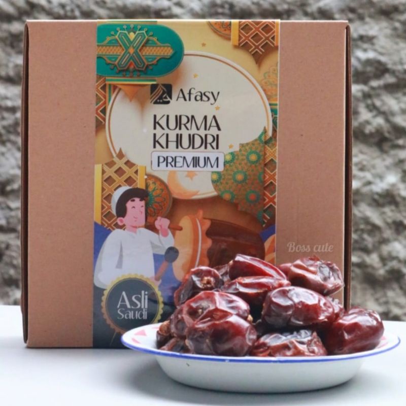 KURMA KHUDRI BY AFASY ASLI MADINAH 1KG || KURMA KERING