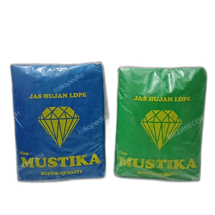 Mantel Jas Hujan Plastik LDPE Poncho atasan ponco baju saja