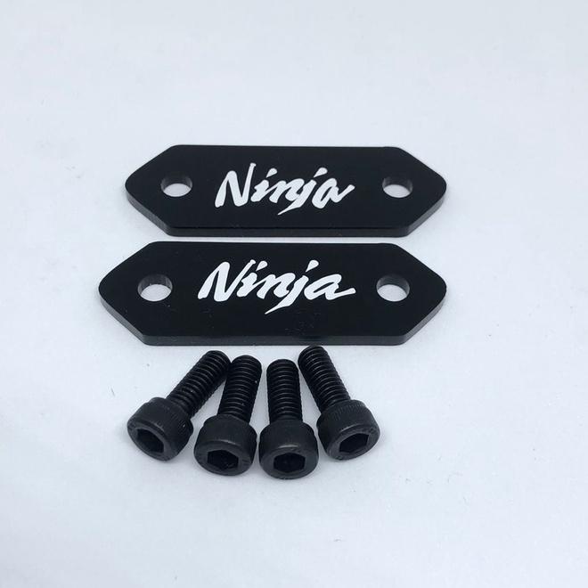 Baru.. Cover Tutup Spion Ninja 250 Fi ZX Mirror Blanking 6QW