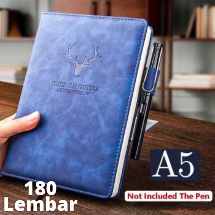 

Terlaris Buku Diary Aesthetic Notebook A5 180 Lembar Tebal Agenda Catatan Kerja