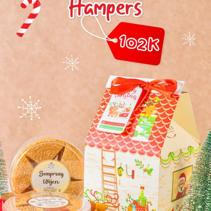 

(COD) Semprong Paket/Hampers Natal Isi 2 Toples