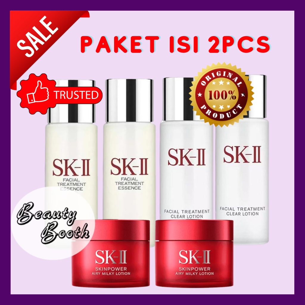 SK-II SK2 SKII 2SET FTE30ml + FTCL 30ml + Skinpower Airy Milky 15gr