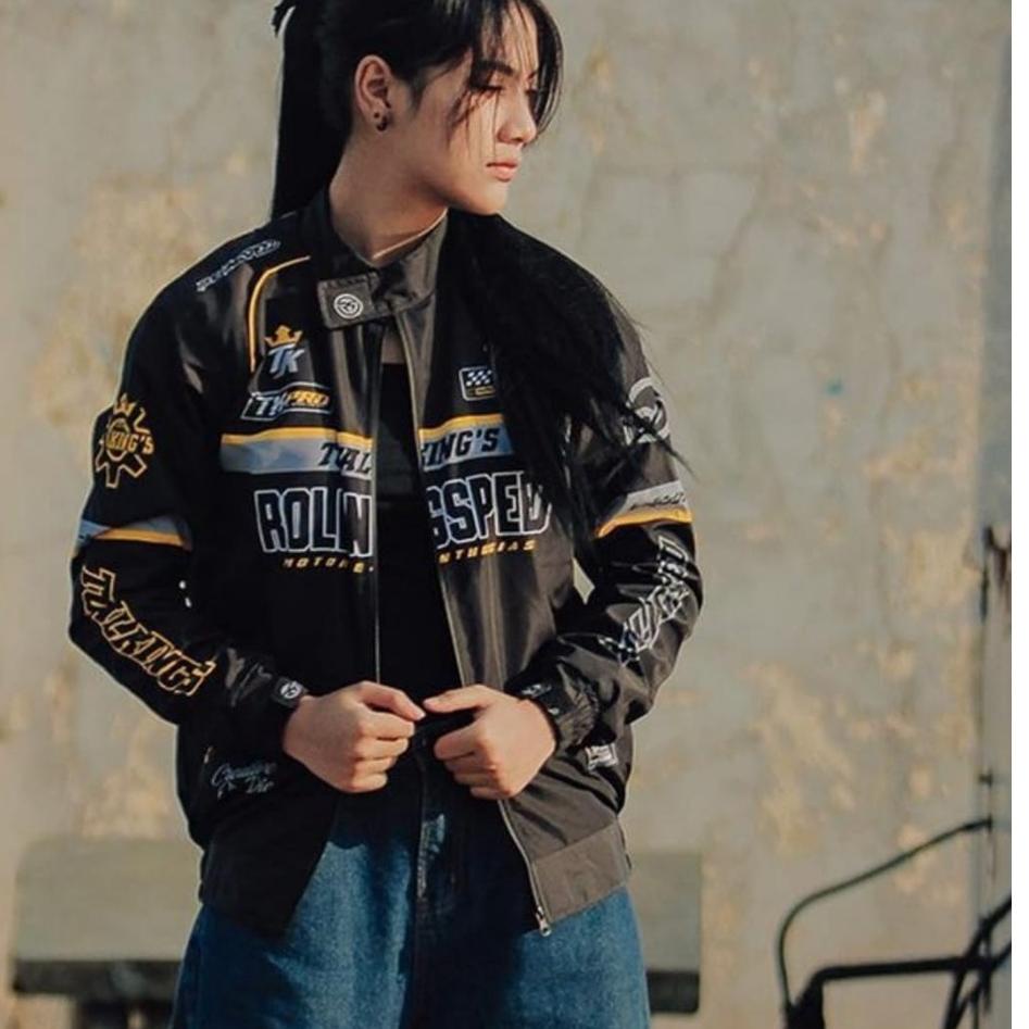 ☃ Jaket Rollingspeed x Total Kings BlackNyellow ➬