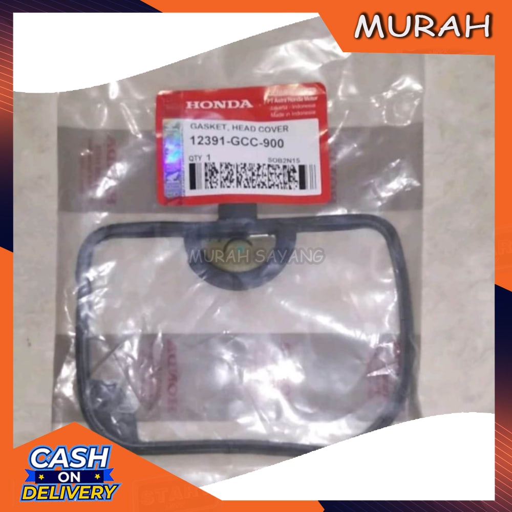 Karet gasket seal Head Honda Beat FI - Scoopy FI - Spacy FI Original GCC