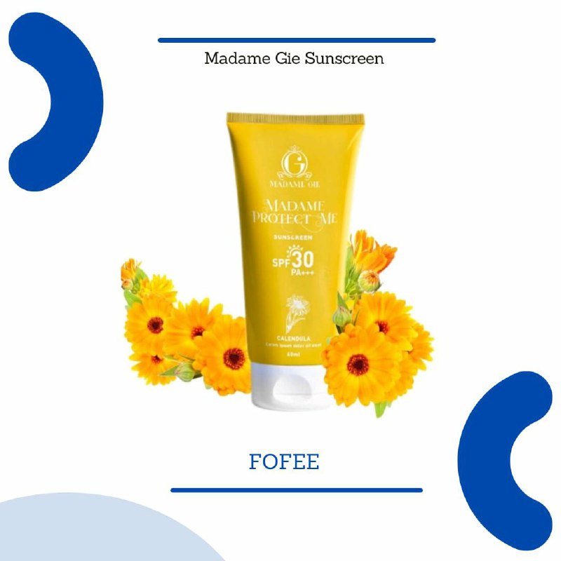 Madame Gie Sunscreen Protect Me Sunscreen SPF 30 PA +++ With Calendula / Sunscreen, Sunblock Madame Gie