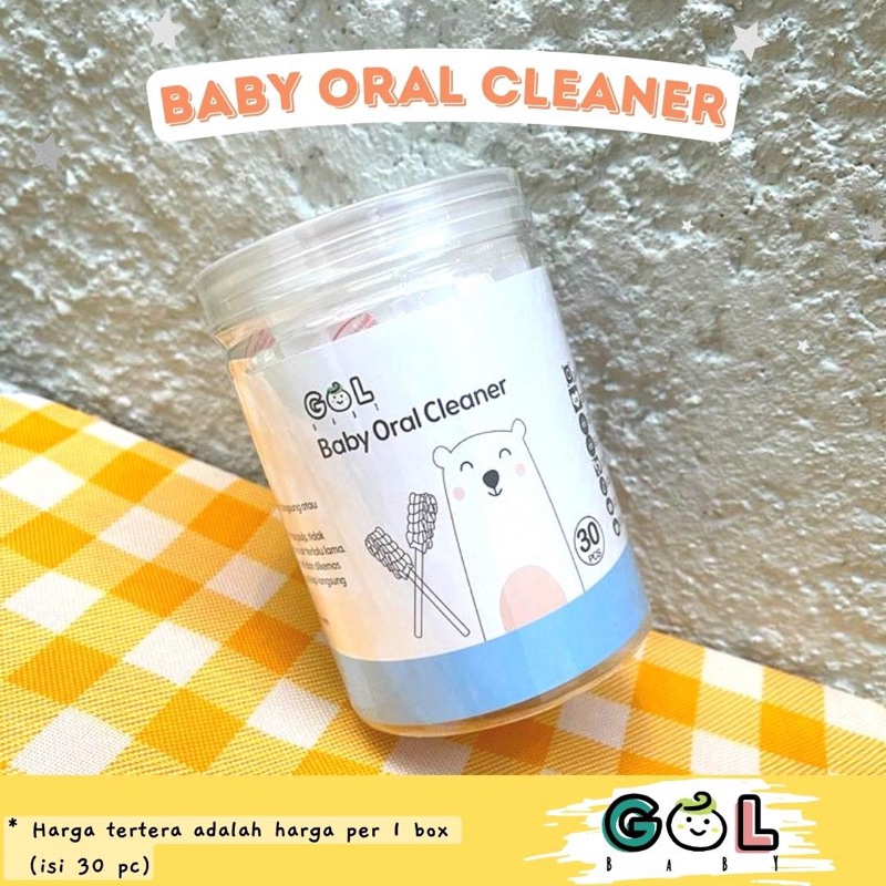 GOL Baby Oral Cleaner | Pembersih Lidah Gigi Gusi Mulut Bayi