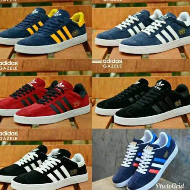 Sale sepatu cowok / sepatu adidas pria / adidas gazelle / sepatu pria casual / sepatu adidas gazelle