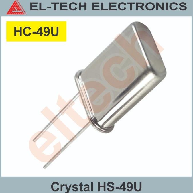 (5 pcs) 3.2768MHz 3.2768 MHz Crystal XTAL Oscillator Osilator 2 Pin HC-49 elt3ch Berkualitas