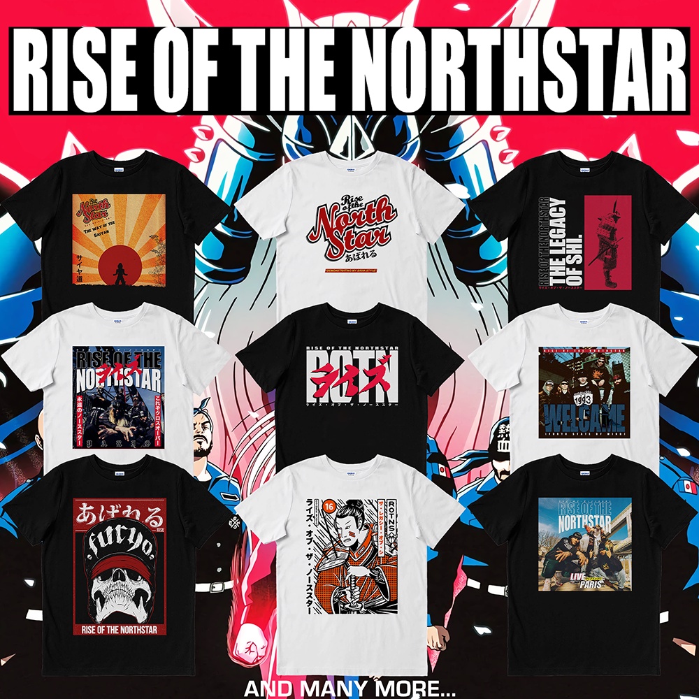 Jual RISE OF THE NORTHSTAR ROTN TSHIRT BAND HARDCORE MERCHANDISE Shopee Indonesia