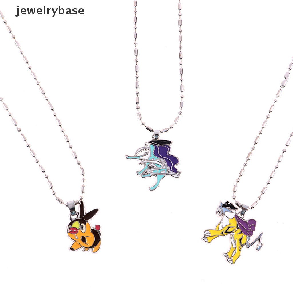 [jewelrybase] Mainan Liontin Kalung Kartun Figure Anime Pokemon Untuk Hadiah Ulang Tahun Anak Butik