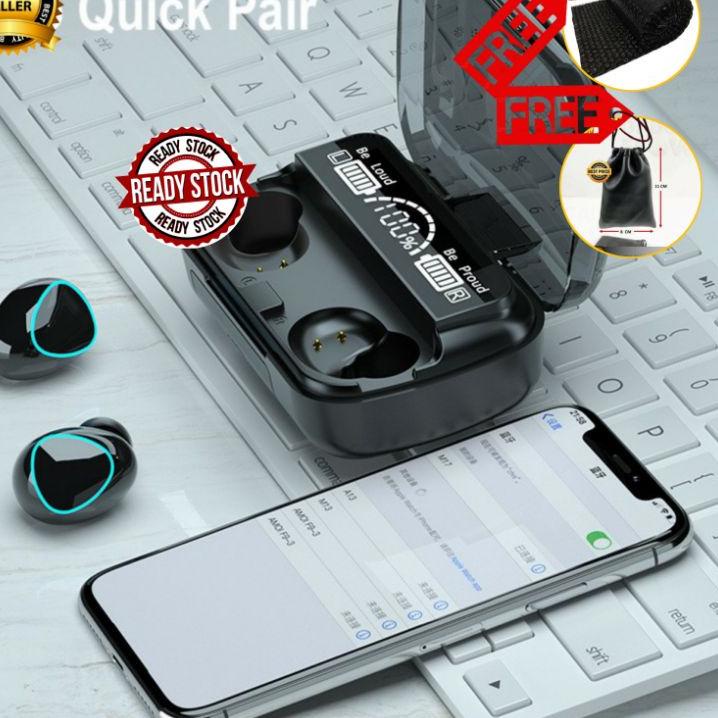 ♨ Headset Bluetooth M 11 Tws Wireless ℮