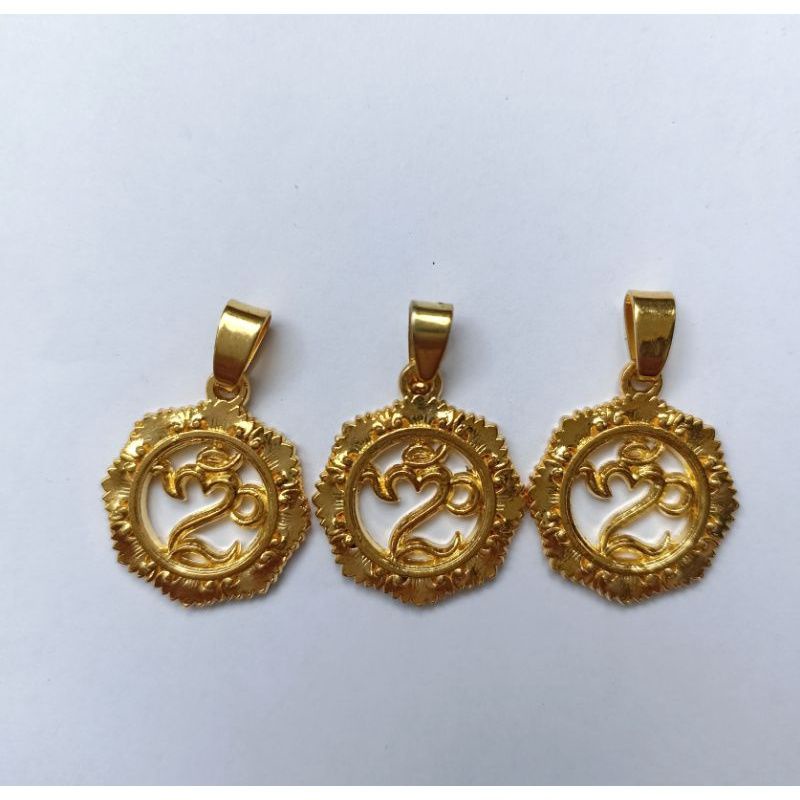 Liontin Kalung Om Kara Bali Ongkara Charm
