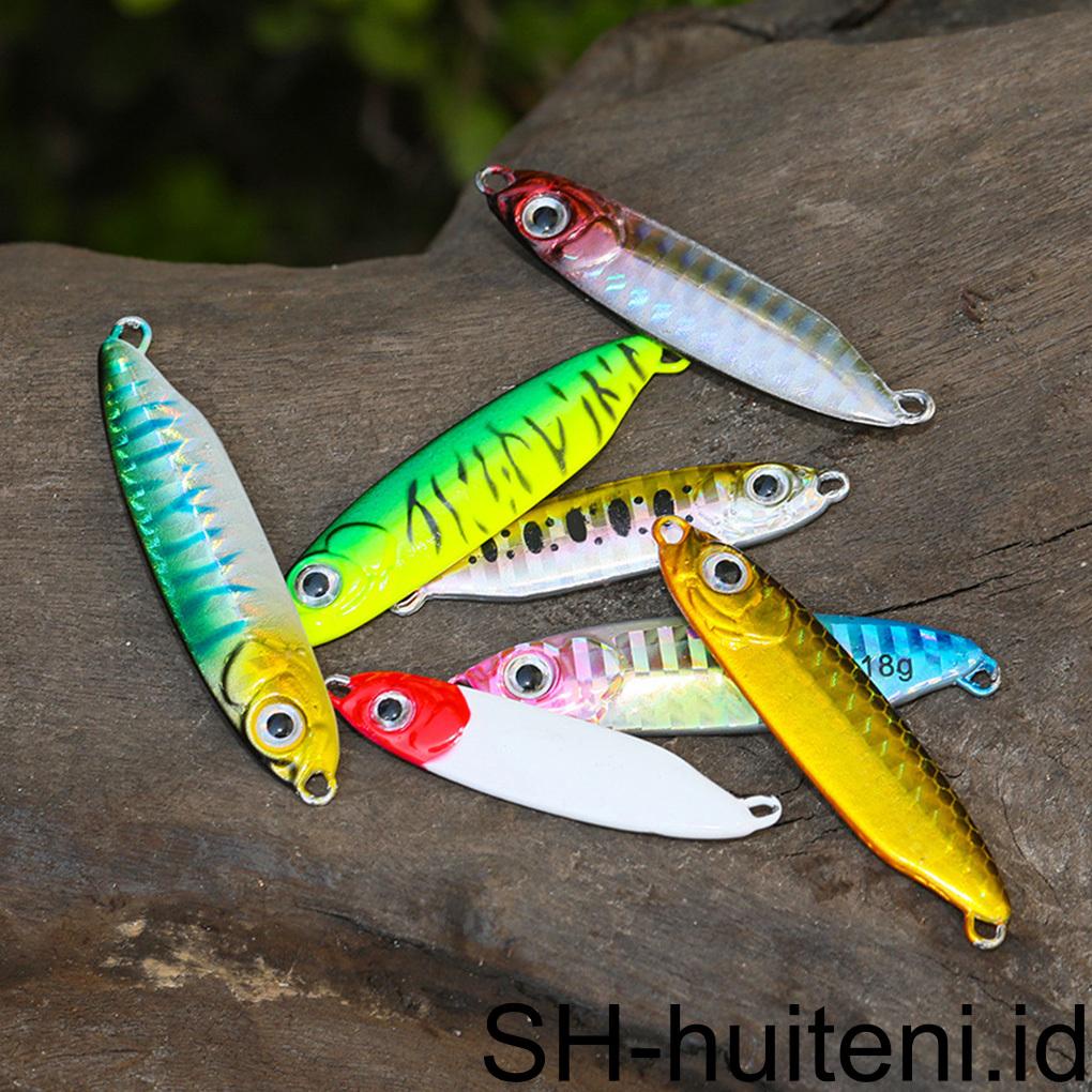 Huit 5 Pcs Umpan Portable Articifical Troli Tackle Umpan Bionic Vivid Fishing Lure Gurita Cumi Air Asin Air Tawar