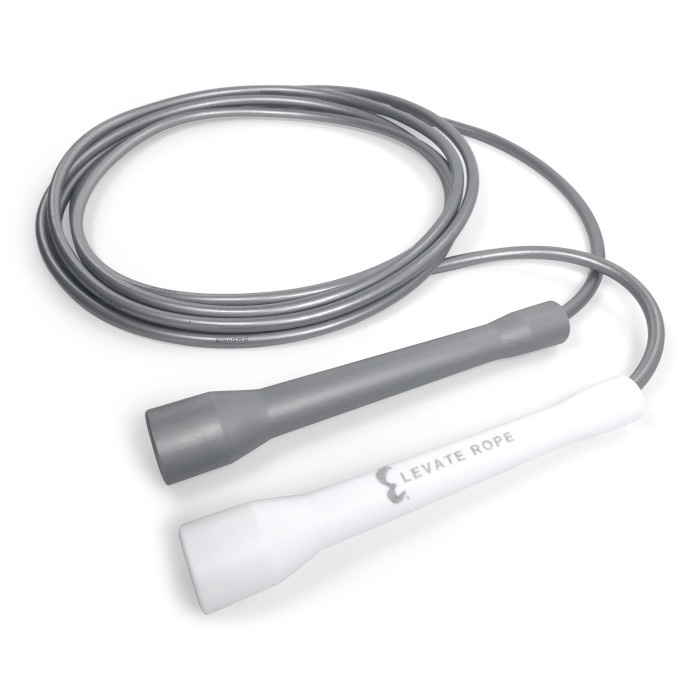Best Seller Pvc Speed Elevate Rope Jumprope Skipping Rope - Silver Wealth