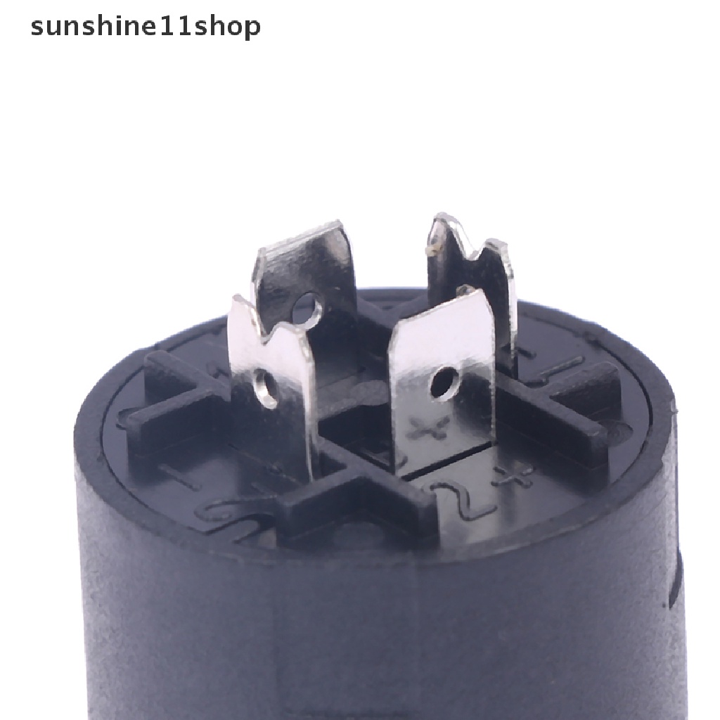 Sho 5pcs Konektor Soket Jack Female Konverter Pengeras Suara Audio Untuk PA Amplifier N