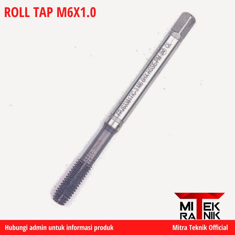 OSG Roll Tap M6 x 1.0 Tap Mesin Cylinder