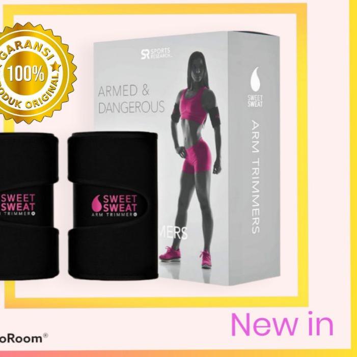 ❂ (sepasang)SWEET SWEAT ARM TRIMMERS Korset Pengecil Lengan ORIGINAL ◄