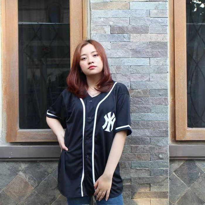 Bisa COD Jersey Baseball - Baju Baseball Wanita & Pria Terlaris Original Asli