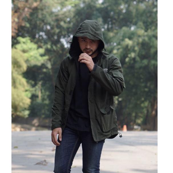 STOK TERBATAS JAKET PRIA / JAJET PARKA / JAKET WINDBREAK /JAKET OUTDOOR FORCE / JAKET KANVAS PREMIUM
