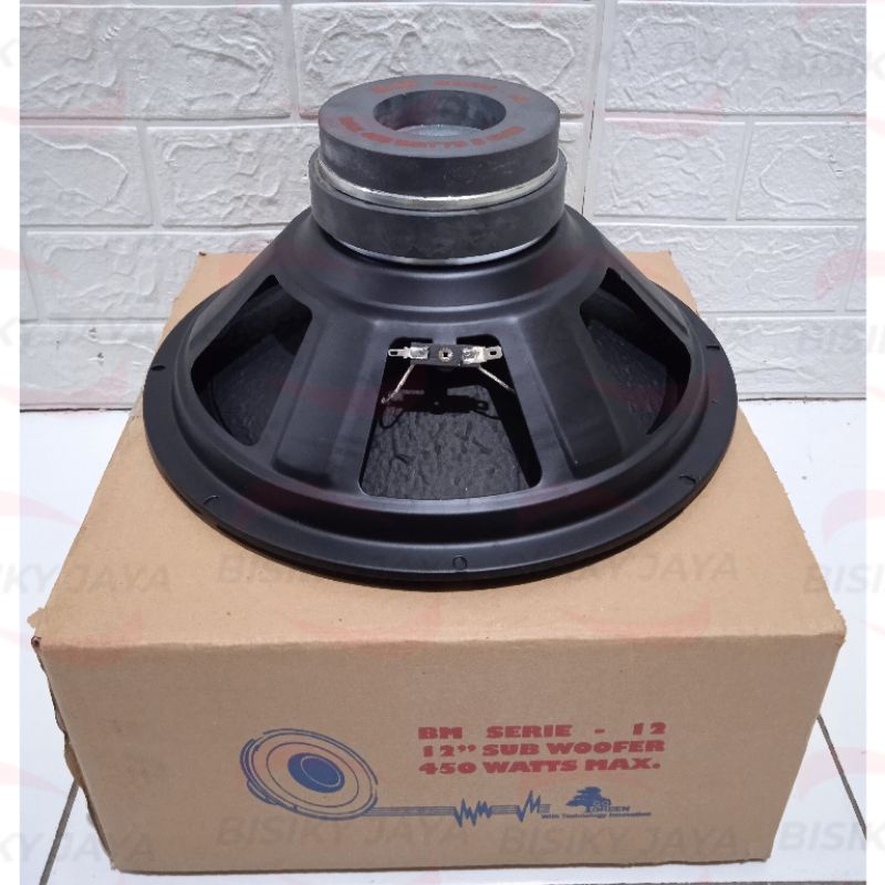 Speaker Komponen BM 12 / Speaker BM 12 Series 12 inch Double Magnet