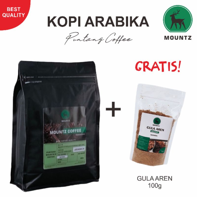 

Kopi Espresso Arabika Natural 500gr | Puntang