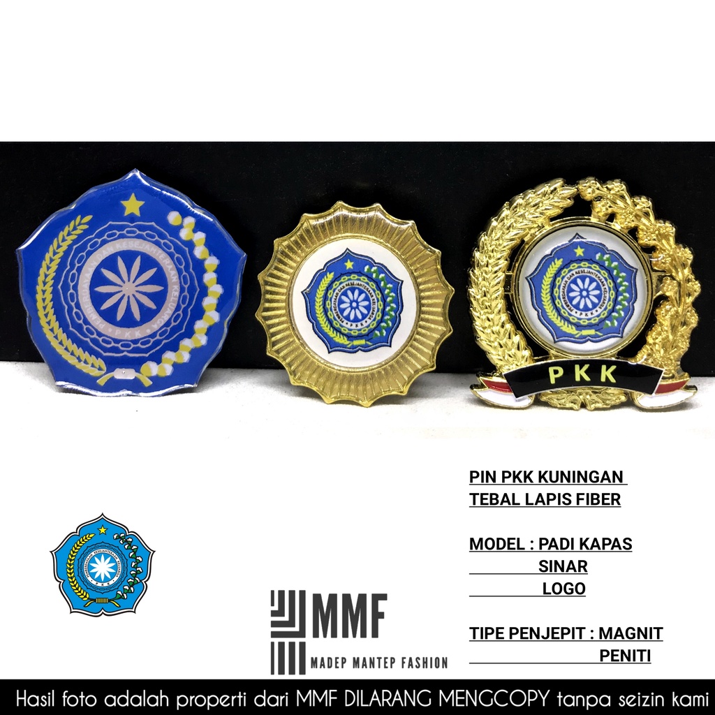 Pin PKK Terbaru Pin PKK Magnet Peniti Pin LOGO PKK - PIN PKK