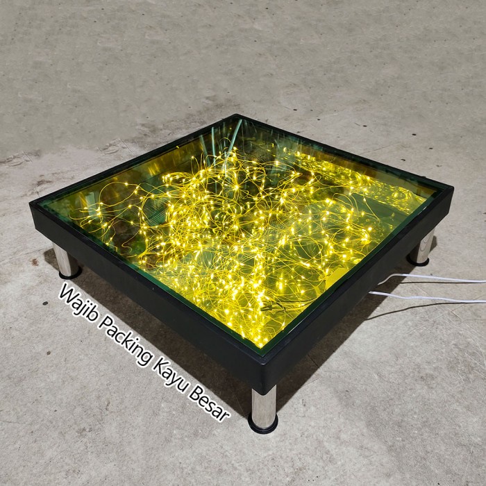 Best Seller 1 Set Lampu Kaca Panggung Akrilik Lantai Kaca Tempered Glass