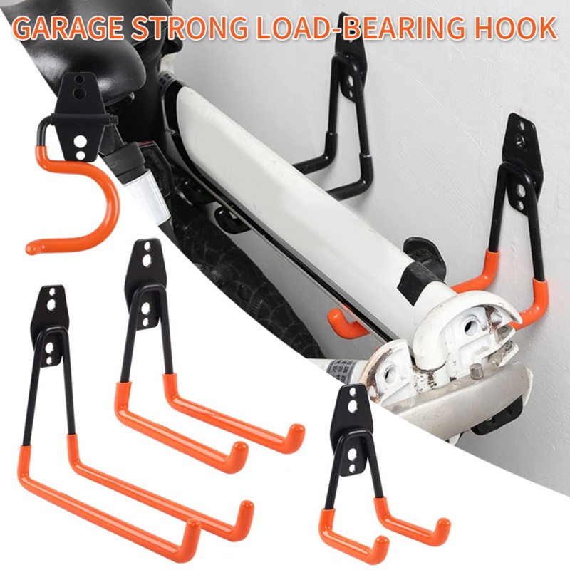 [AYBx] Heavy Duty Metal Hook Garasi Organizer Dinding Sepeda Gantungan Hooks Dinding Penyimpanan Anti Slip