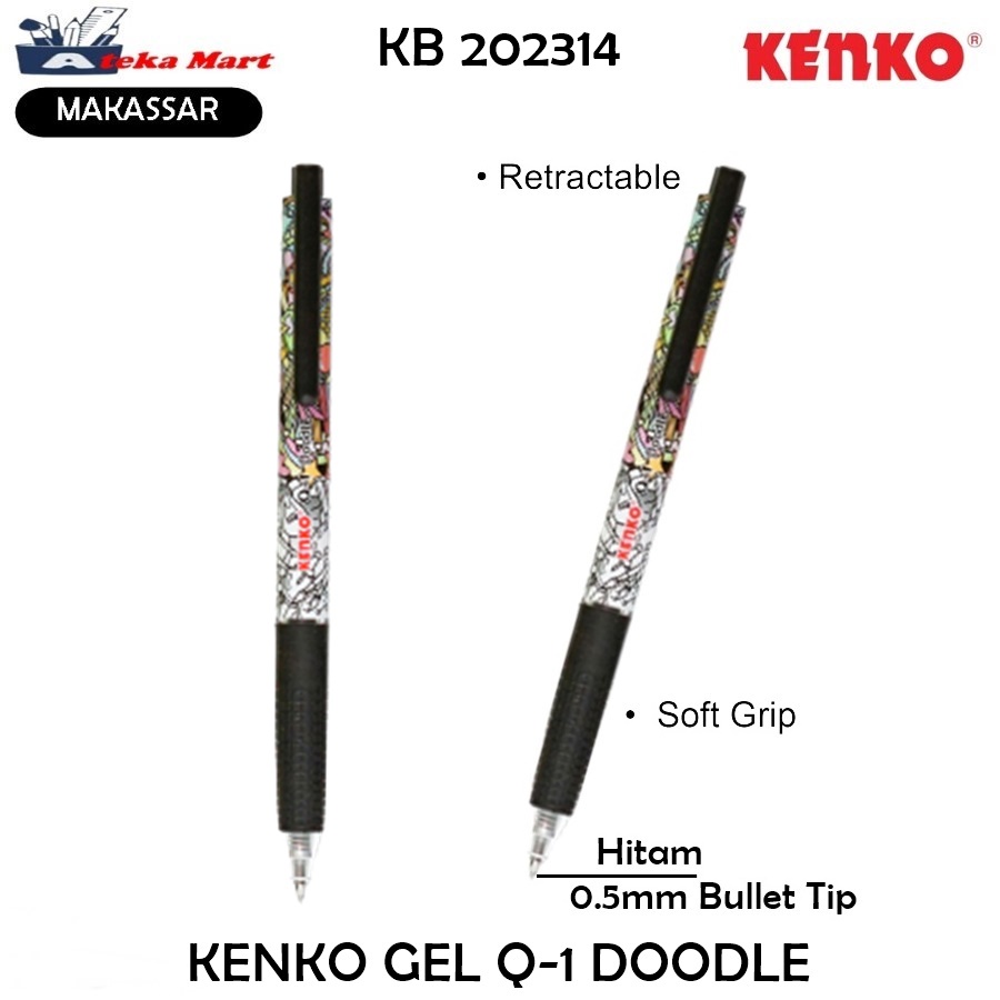 

[PCS] KENKO GEL PEN Q-1 DOODLE CETEK