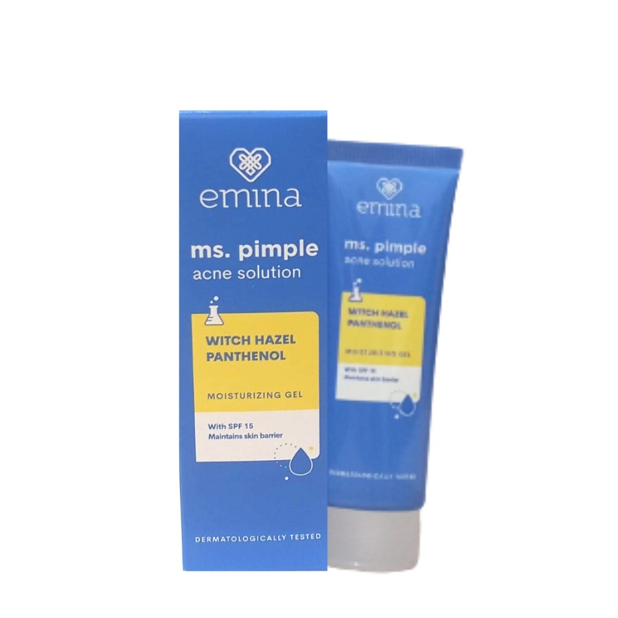 EMINA Ms Pimple Acne Solution Series | Emina Face Wash Toner Moisturizing Gel Spot Loose Powder