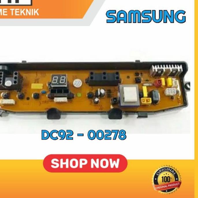 Ori 100% MODUL PCB MESIN CUCI SAMSUNG DIAMOND DRUM WA70V4 WA80V4 WA90F4 kode part DC92 00278 origina